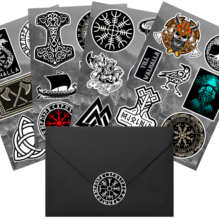 Подарунковий набір стікерпаків Viking Style, Nordic Tradition gsp-026 Подарунковий набір стікерпаків Viking Style, Nordic Tradition gsp-026
