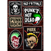 Подарунковий набір стікерпаків Punk Rock Style Is Not Dead gsp-027