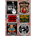 Подарунковий набір стікерпаків Hard Rock and Heavy Metal Style gsp-028