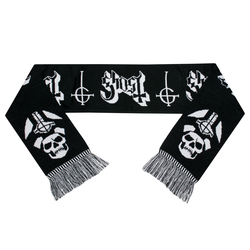Шарф Ghost (logo and Papa Emeritus skulls)