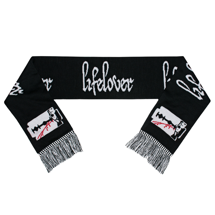 Шарф Lifelover (logo and razor blade)
