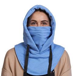 Баф з капюшоном блакитний Баф з капюшоном блакитний