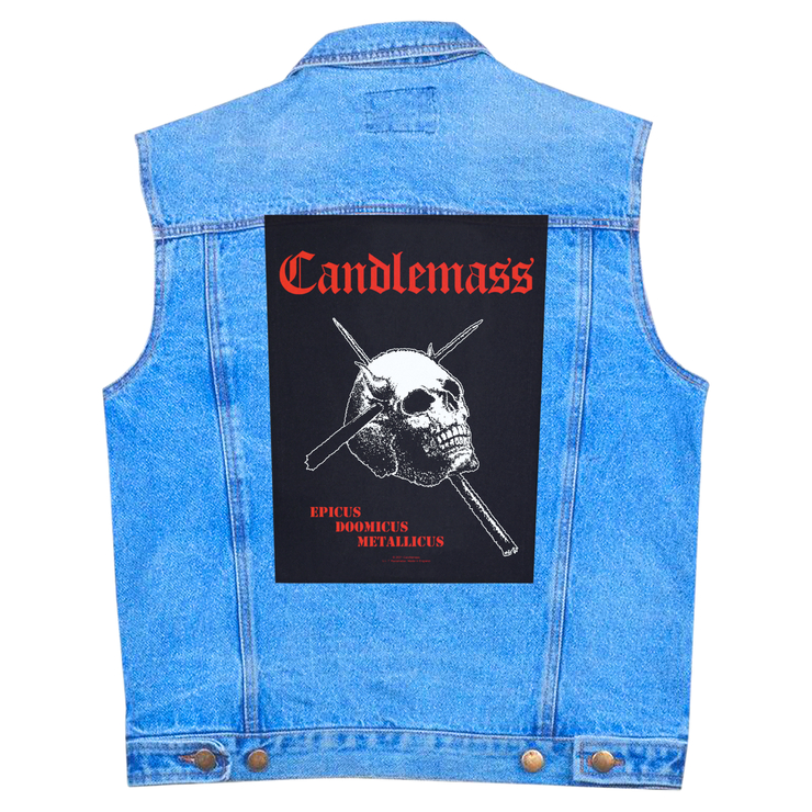 Нашивка наспинна катана CANDLEMASS - EPICUS DOOMICUS METALLICUS (olbp-117)