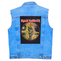 Нашивка наспинна катана IRON MAIDEN - IRON MAIDEN (olbp-122)