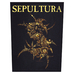 Нашивка наспинна катана SEPULTURA - DISCOGRAPHY (olbp-109)