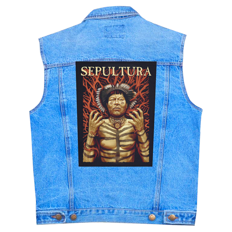 Нашивка наспинна катана SEPULTURA - ROOTS (olbp-114)