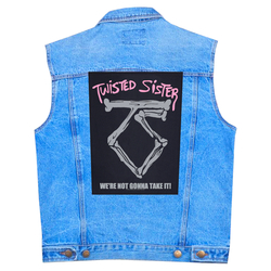 Нашивка наспинна катана TWISTED SISTER - WE'RE NOT GONNA TAKE IT (olbp-112)