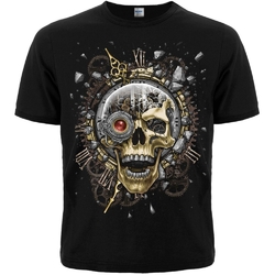 Футболка Mechanical Eternity (череп стимпанк)