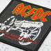 Нашивка ткана AC/DC - FOR THOSE ABOUT TO ROCK (ofp-377)