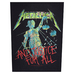 Нашивка наспинна катана METALLICA - AND JUSTICE FOR ALL (olbp-129)