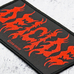 Нашивка тканая DEICIDE - LOGO (ofp-400)