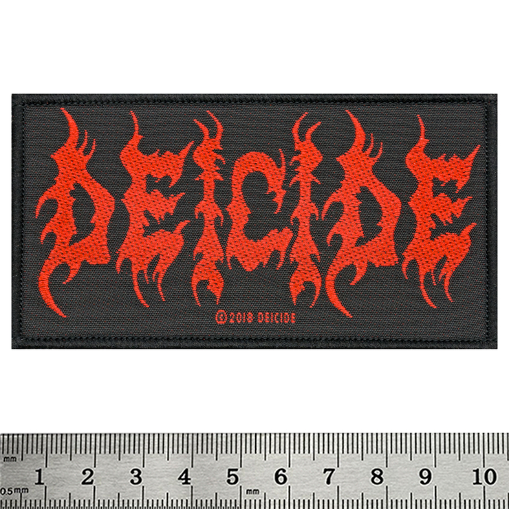 Нашивка тканая DEICIDE - LOGO (ofp-400)