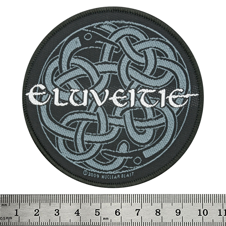 Нашивка тканая ELUVEITIE - CELTIC KNOT (ofp-407)