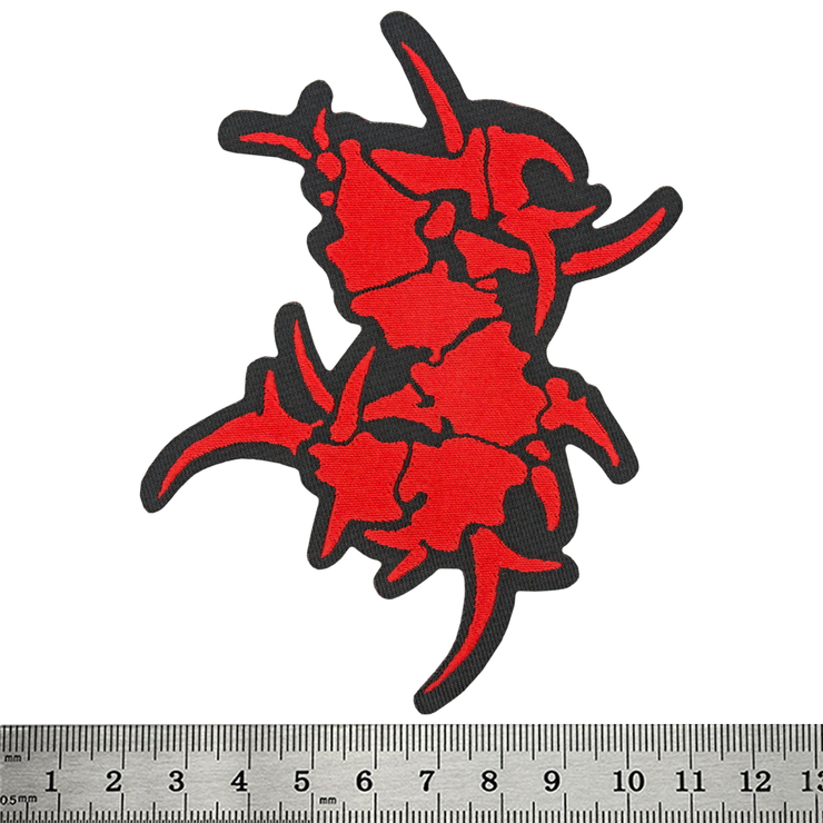 Нашивка ткана SEPULTURA - TRIBAL S CUT OUT (ofp-396)