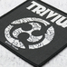 Нашивка тканая TRIVIUM - EMBLEM (ofp-398)