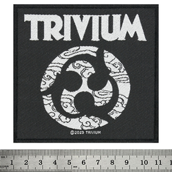 Нашивка тканая TRIVIUM - EMBLEM (ofp-398) Нашивка тканая TRIVIUM - EMBLEM (ofp-398)