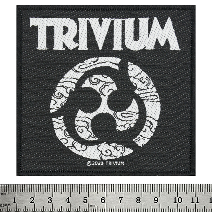 Нашивка тканая TRIVIUM - EMBLEM (ofp-398)