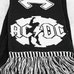 Шарф AC/DC - Back in Black & White Шарф AC/DC - Back in Black & White