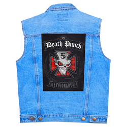 Нашивка наспинная катаная FIVE FINGER DEATH PUNCH - LEGIONARY (olbp-137)