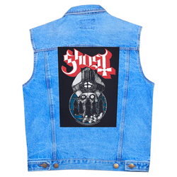 Нашивка наспинна катана GHOST - PAPA WARRIORS (olbp-138)