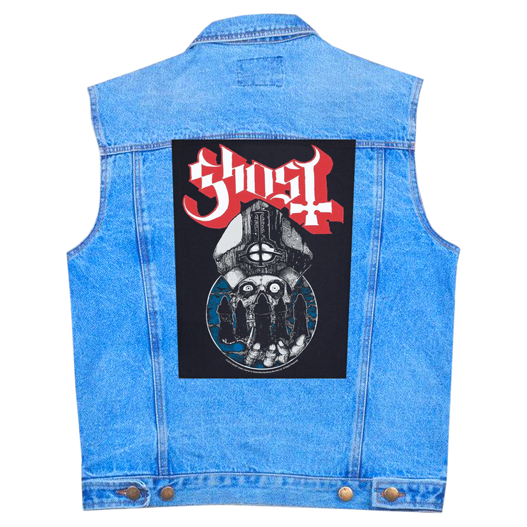 Нашивка наспинна катана GHOST - PAPA WARRIORS (olbp-138)