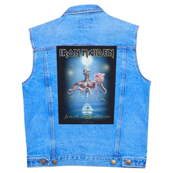 Нашивка наспинная катаная IRON MAIDEN - SEVENTH SON (olbp-141)