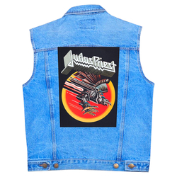 Нашивка наспинная катаная JUDAS PRIEST - SCREAMING FOR VENGEANCE (olbp-150)