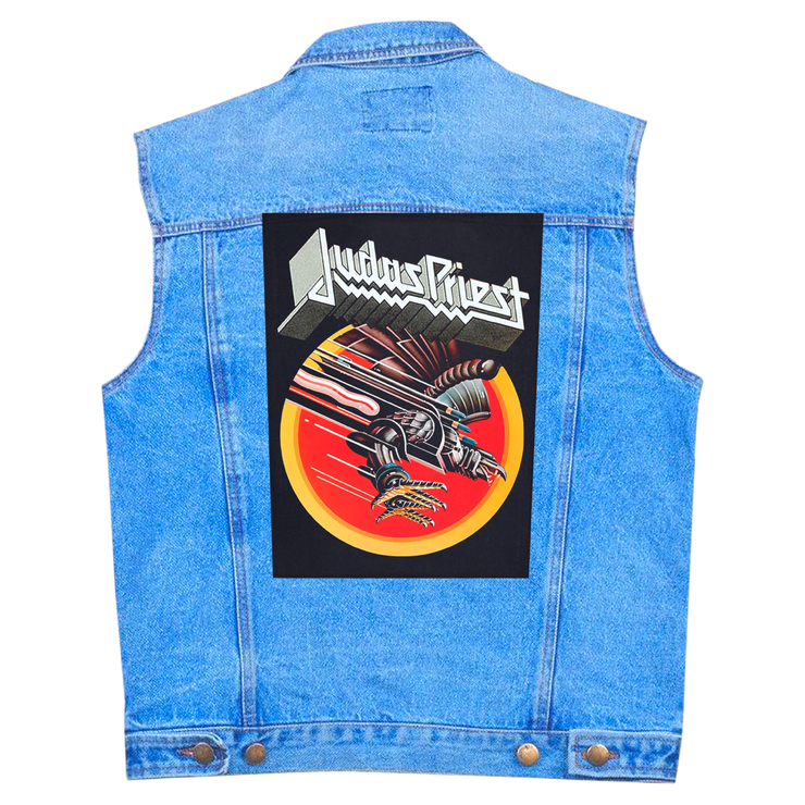 Нашивка наспинная катаная JUDAS PRIEST - SCREAMING FOR VENGEANCE (olbp-150)