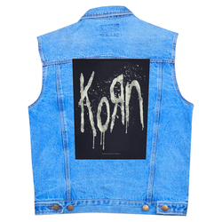 Нашивка наспинна катана KORN - SPLATTER LOGO (olbp-139)