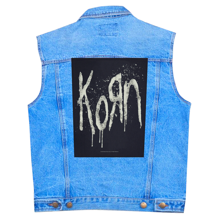 Нашивка наспинна катана KORN - SPLATTER LOGO (olbp-139) Нашивка наспинна катана KORN - SPLATTER LOGO (olbp-139)