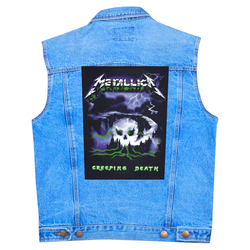 Нашивка наспинна катана METALLICA - CREEPING DEATH (olbp-135) Нашивка наспинна катана METALLICA - CREEPING DEATH (olbp-135)