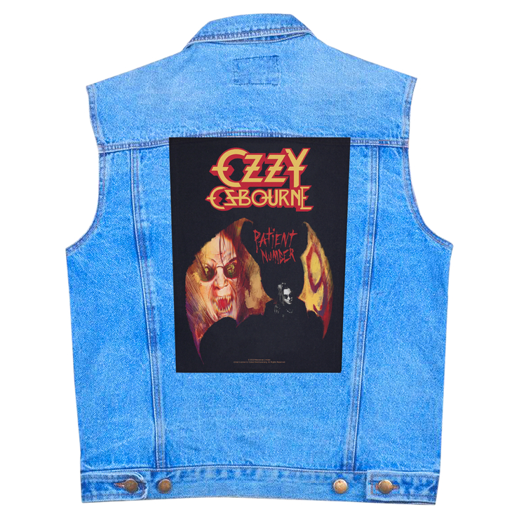 Нашивка наспинна катана OZZY OSBOURNE - PATIENT NO. 9 (olbp-140) Нашивка наспинна катана OZZY OSBOURNE - PATIENT NO. 9 (olbp-140)