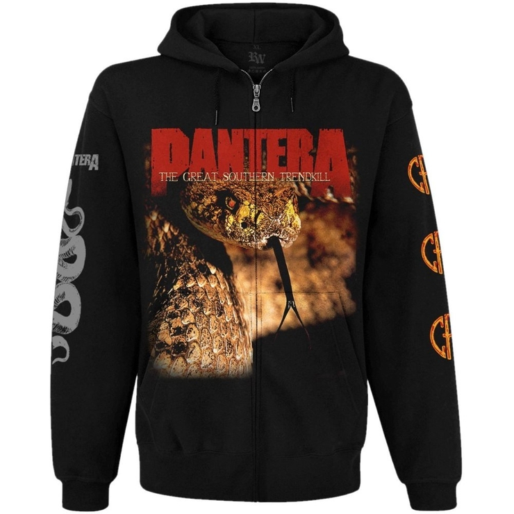 Худи Pantera "The Great Southern Trendkill" на молнии