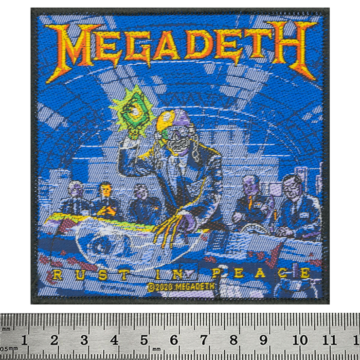 Нашивка ткана MEGADETH - RUST IN PEACE (ofp-410) Нашивка ткана MEGADETH - RUST IN PEACE (ofp-410)