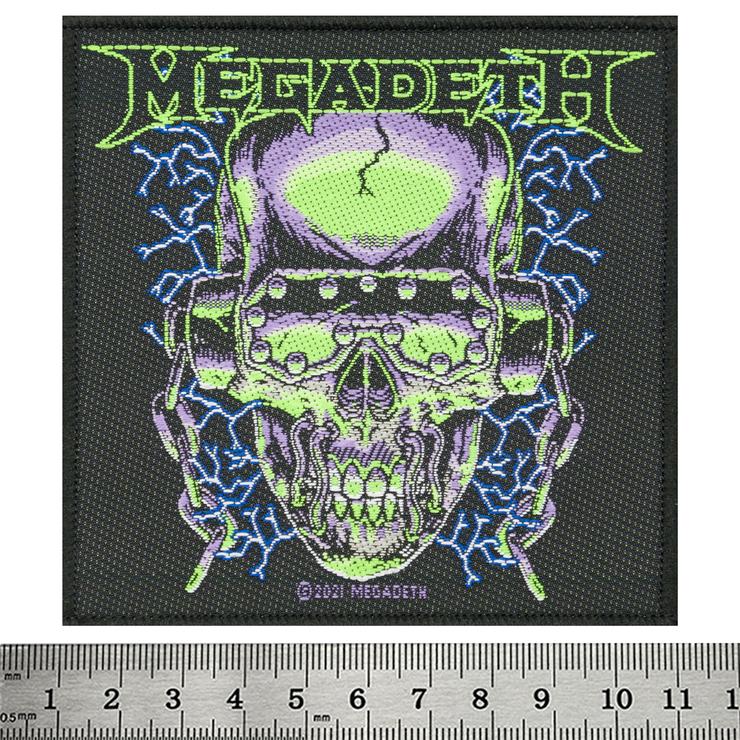 Нашивка ткана MEGADETH - VIC RATTLEHEAD (ofp-415) Нашивка ткана MEGADETH - VIC RATTLEHEAD (ofp-415)