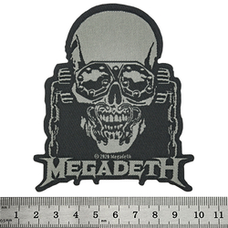 Нашивка ткана MEGADETH - VIC RATTLEHEAD CUT OUT (ofp-416)