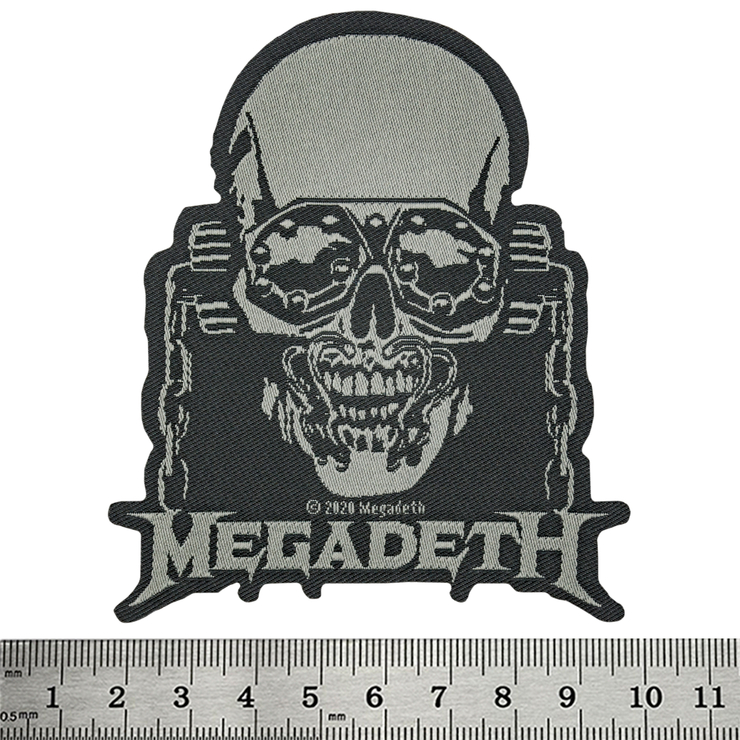 Нашивка ткана MEGADETH - VIC RATTLEHEAD CUT OUT (ofp-416)