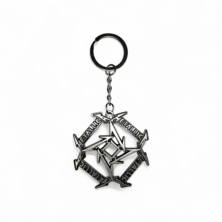 Брелок Metallica (M-Star and logos) (kc-003)