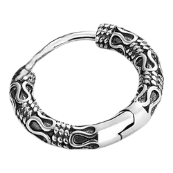 Сережка-кільце (ea-175) з візерунком