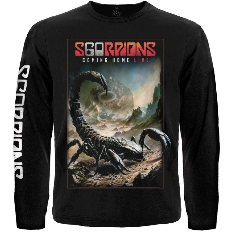 Футболка з довгим рукавом Scorpions "Coming Home Live"