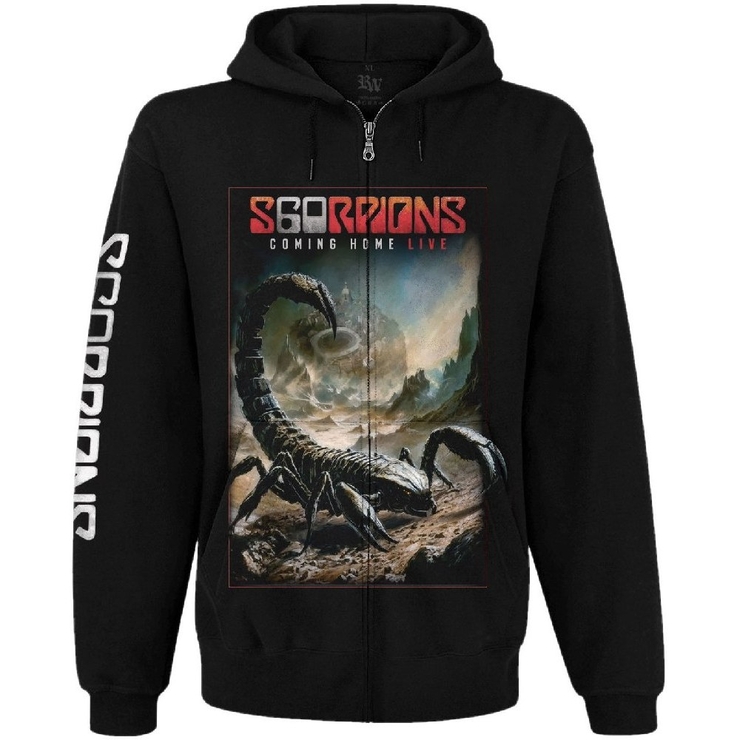 Худі Scorpions "Coming Home Live" на блискавці Худі Scorpions "Coming Home Live" на блискавці