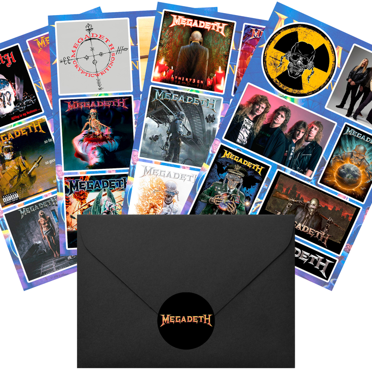 Подарунковий набір стікерпаків Megadeth gsp-032 Подарунковий набір стікерпаків Megadeth gsp-032
