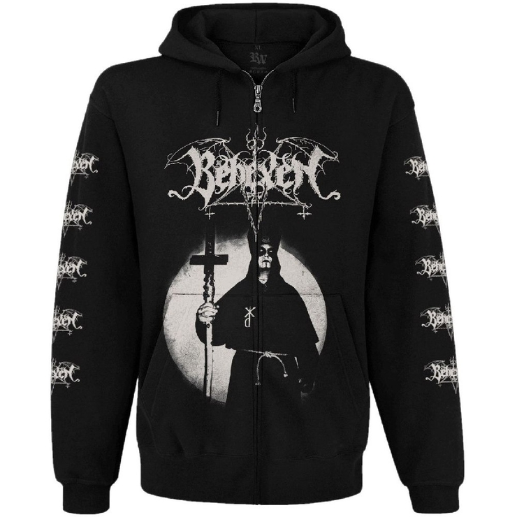 Худі Behexen "By the Blessing of Satan" на блискавці