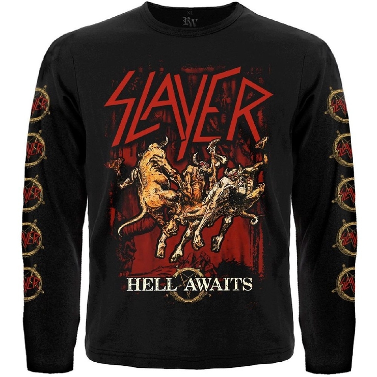 Футболка з довгим рукавом Slayer "Hell Awaits"