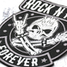 Нашивка Rock’n’Roll Forever (Skull with Sign Of The Horns) Нашивка Rock’n’Roll Forever (Skull with Sign Of The Horns)