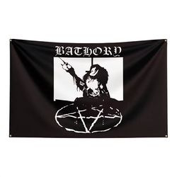 Прапор sfc-089 Bathory "In Conspiracy With Satan" Under the Sign