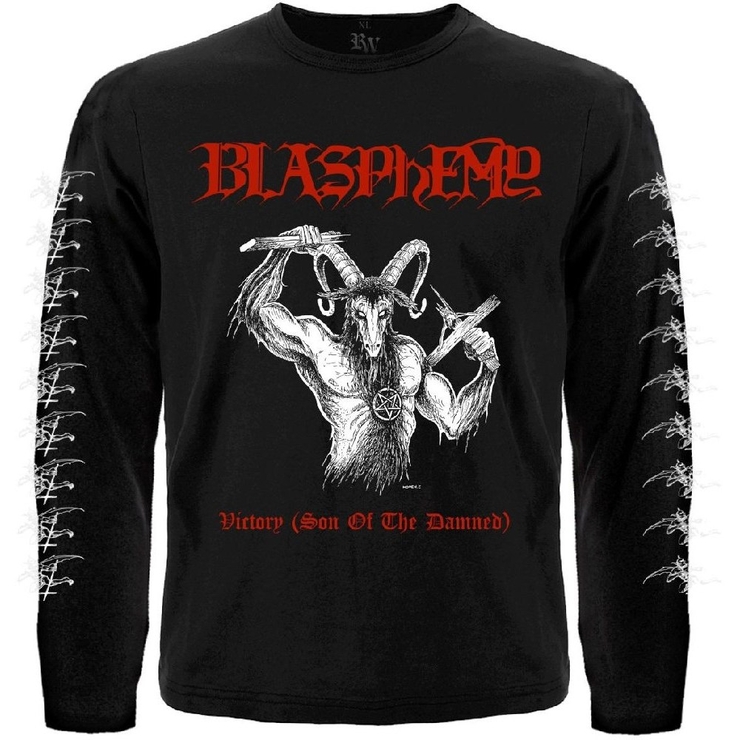 Футболка з довгим рукавом Blasphemy "Victory (Son Of The Damned)" Футболка з довгим рукавом Blasphemy "Victory (Son Of The Damned)"