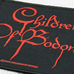 Нашивка ткана CHILDREN OF BODOM - BLOOD LOGO (ofp-431) Нашивка ткана CHILDREN OF BODOM - BLOOD LOGO (ofp-431)