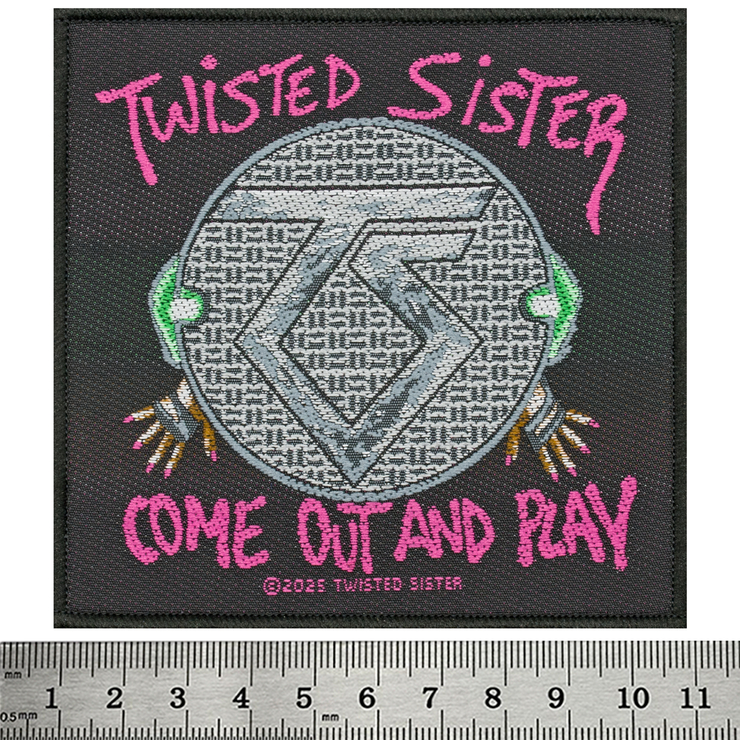 Нашивка ткана TWISTED SISTER - COME OUT AND PLAY (ofp-435) Нашивка ткана TWISTED SISTER - COME OUT AND PLAY (ofp-435)