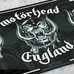 Подарункова табличка MOTORHEAD - ENGLAND (npol-010)